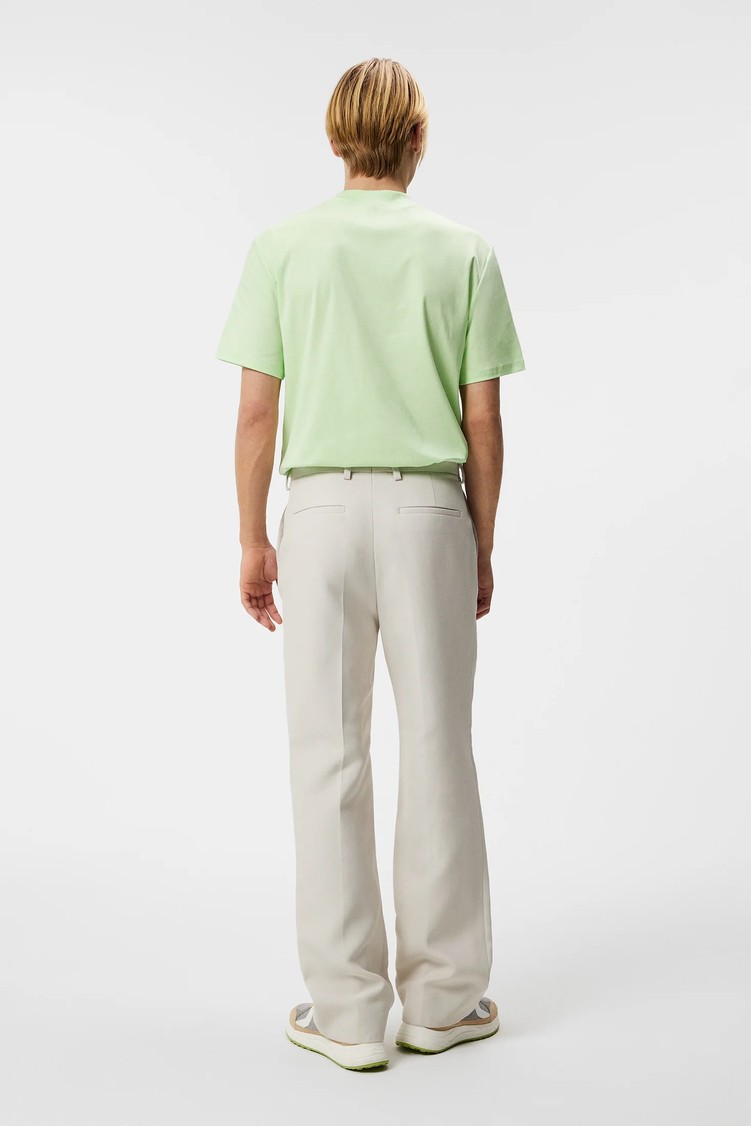 Ace Mock Neck T-shirt / Paradise Green - Image 3