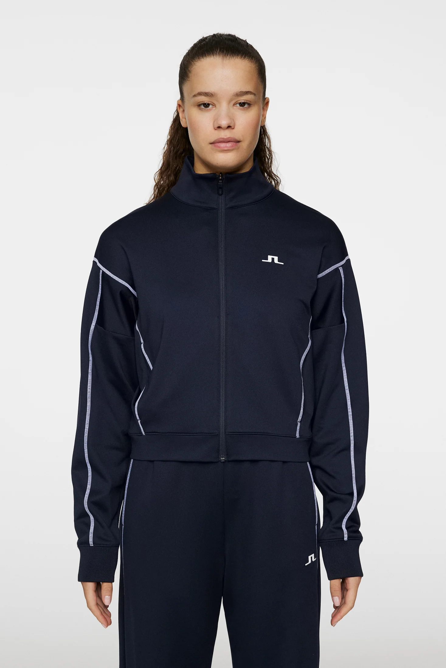 Belinda Track Jacket / JL Navy - Image 2