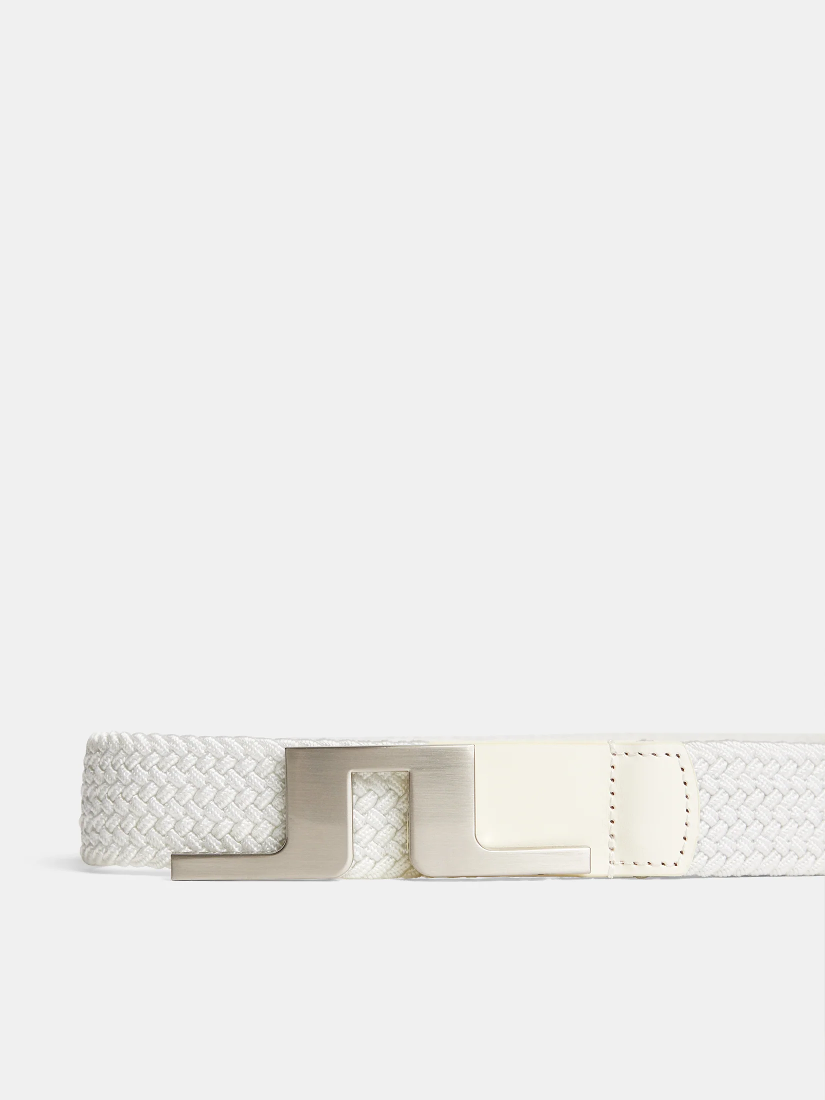 Berry Braided Belt / White - Image 3