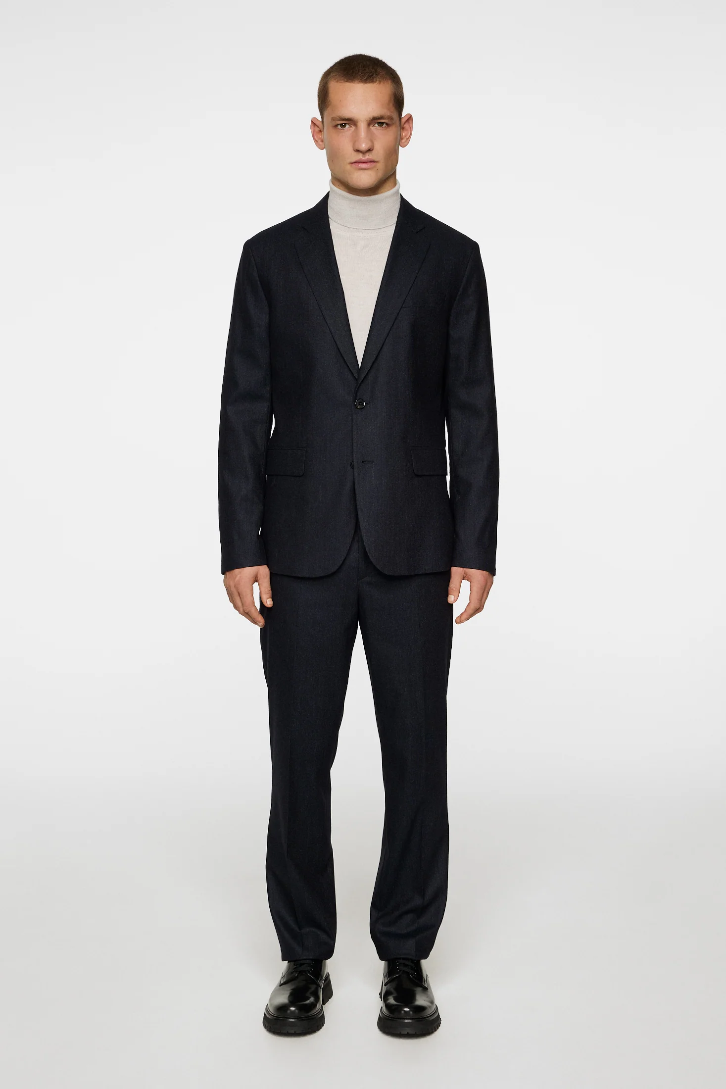 Elton U Cash Stretch Flannel / JL Navy - Image 4