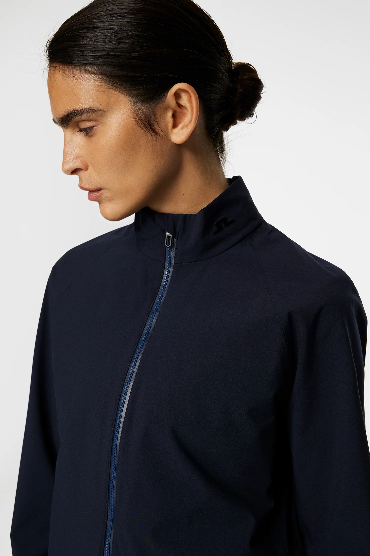 Evertine Padded Rain Jacket / JL Navy - Image 5
