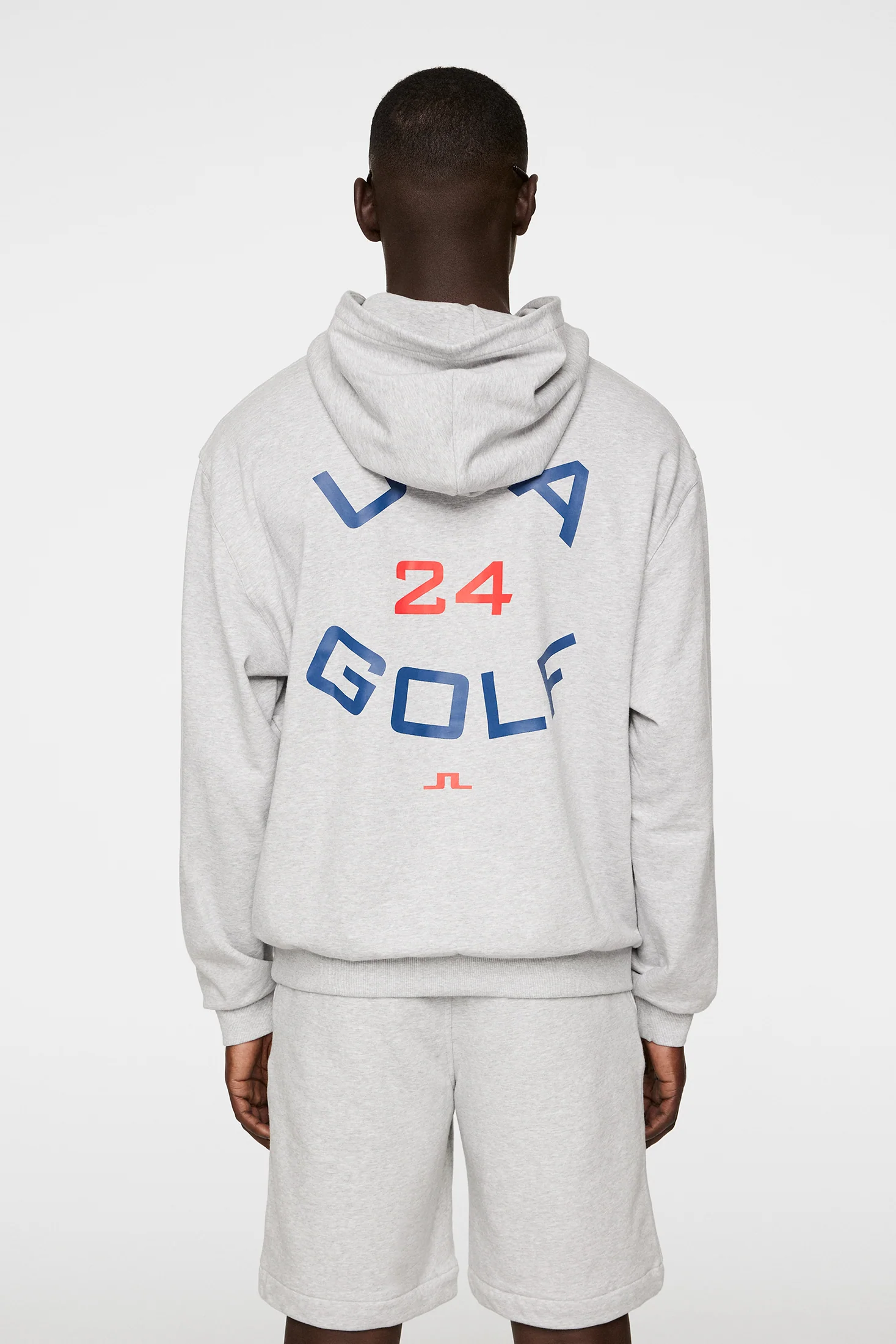 Fabrice Hoodie / Light Grey Melange - Image 4
