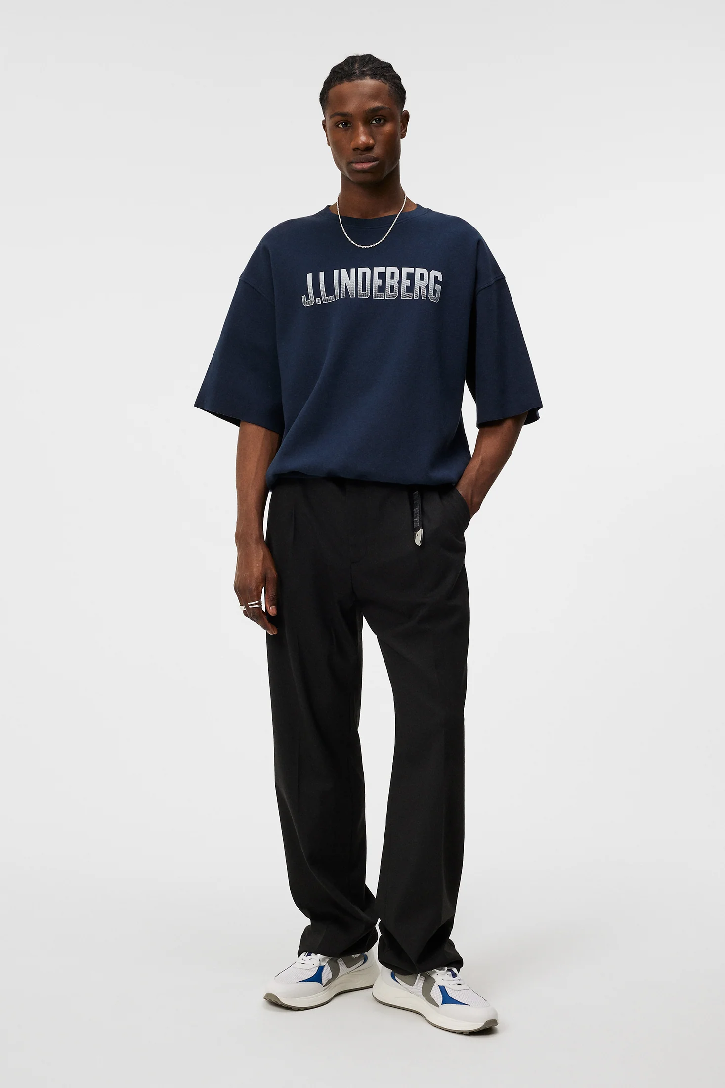 Frank Short Sleeve Crew / JL Navy - Image 5