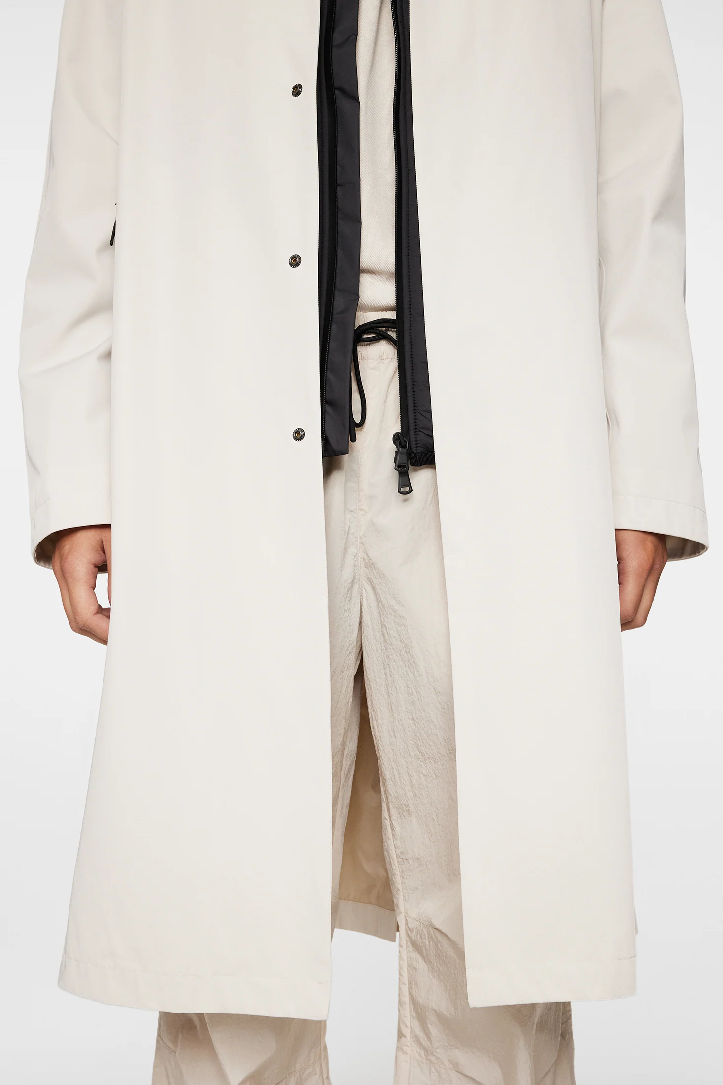 Frankie 2L Raglan Coat / Moonbeam - Image 8