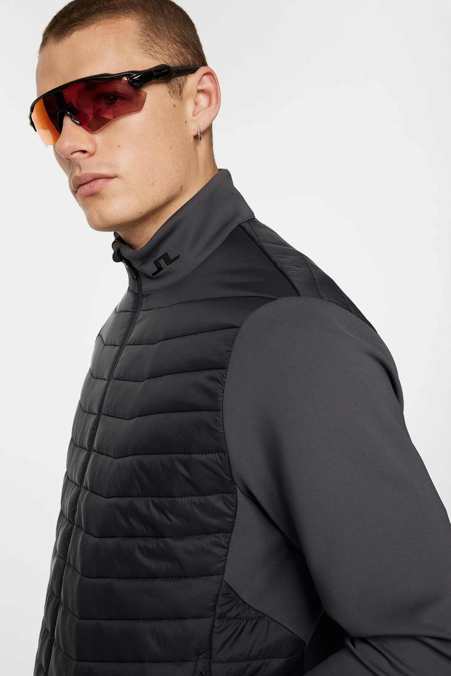 Holden Quilt Hybrid Jacket / Asphalt - Image 5