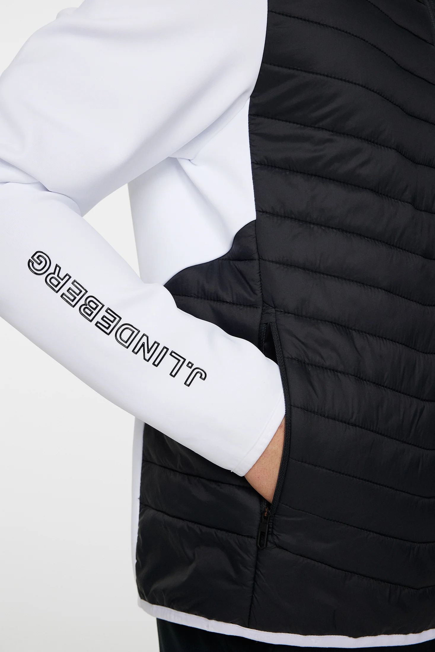 Holden Quilt Hybrid Jacket / White - Image 6