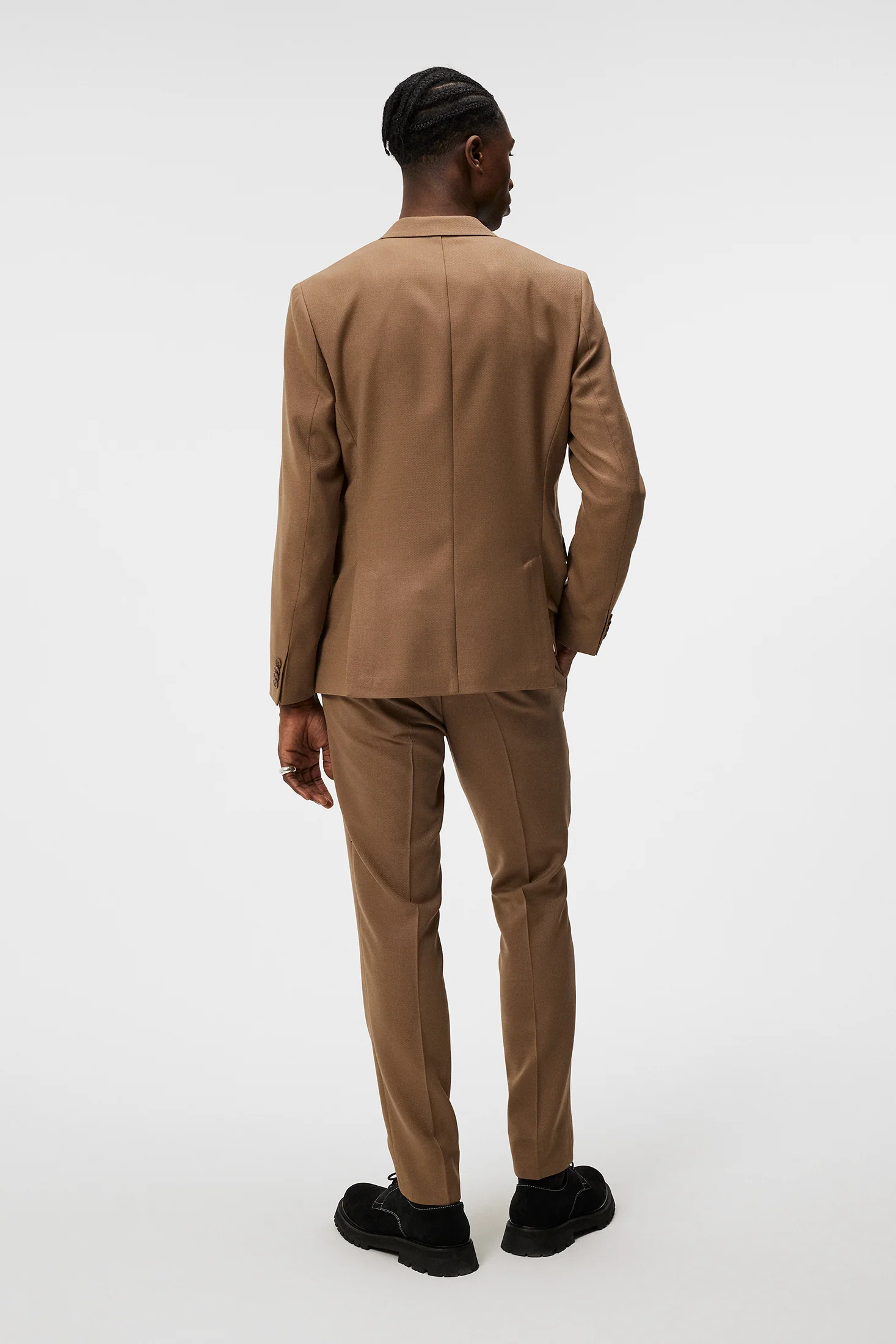 Hopper U Active Hopsack Blazer / Walnut - Image 3