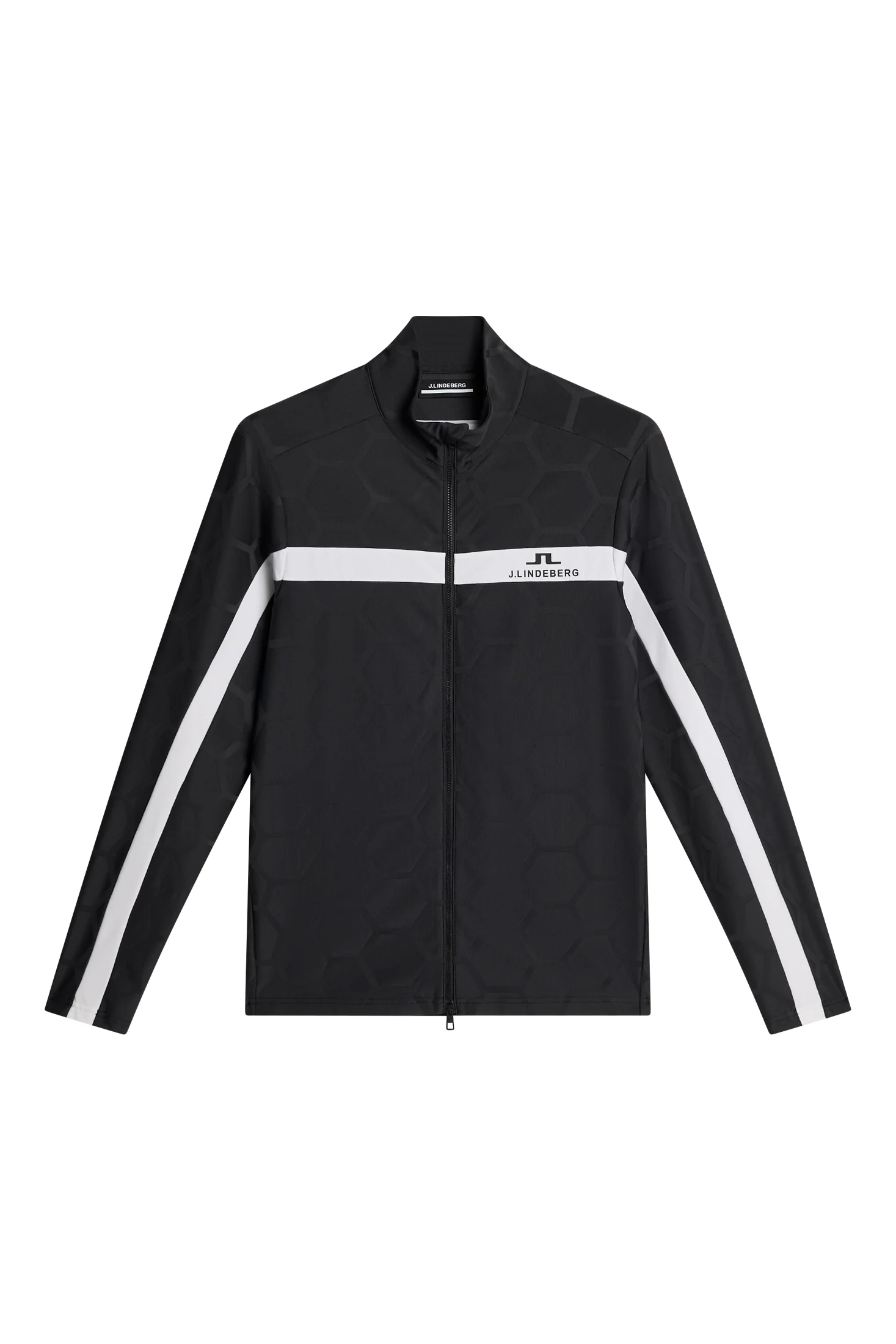 Jarvis Jacquard Tour Mid Layer / Causeway Black