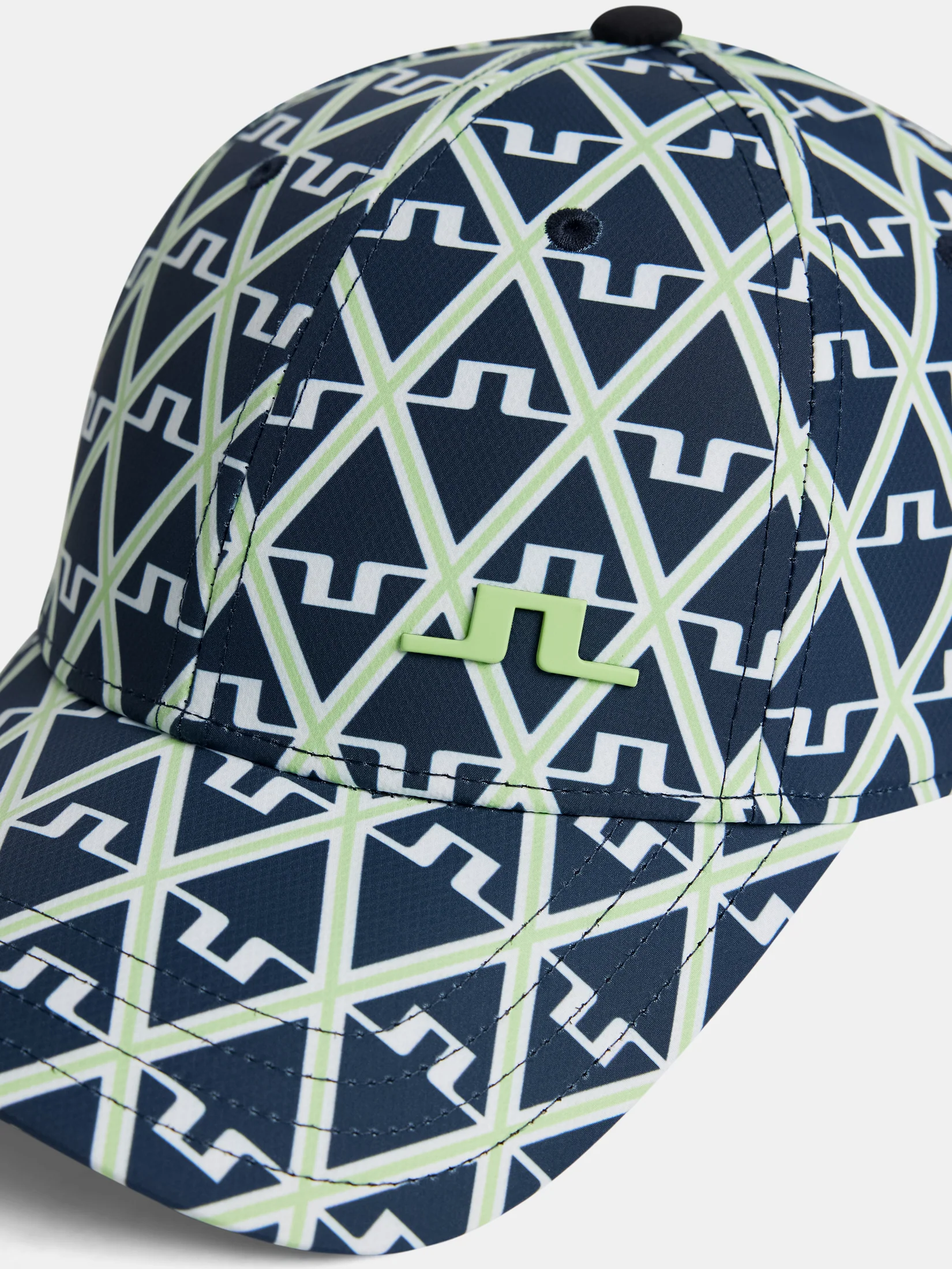 Jim Print Cap / Geo JL Navy - Image 3
