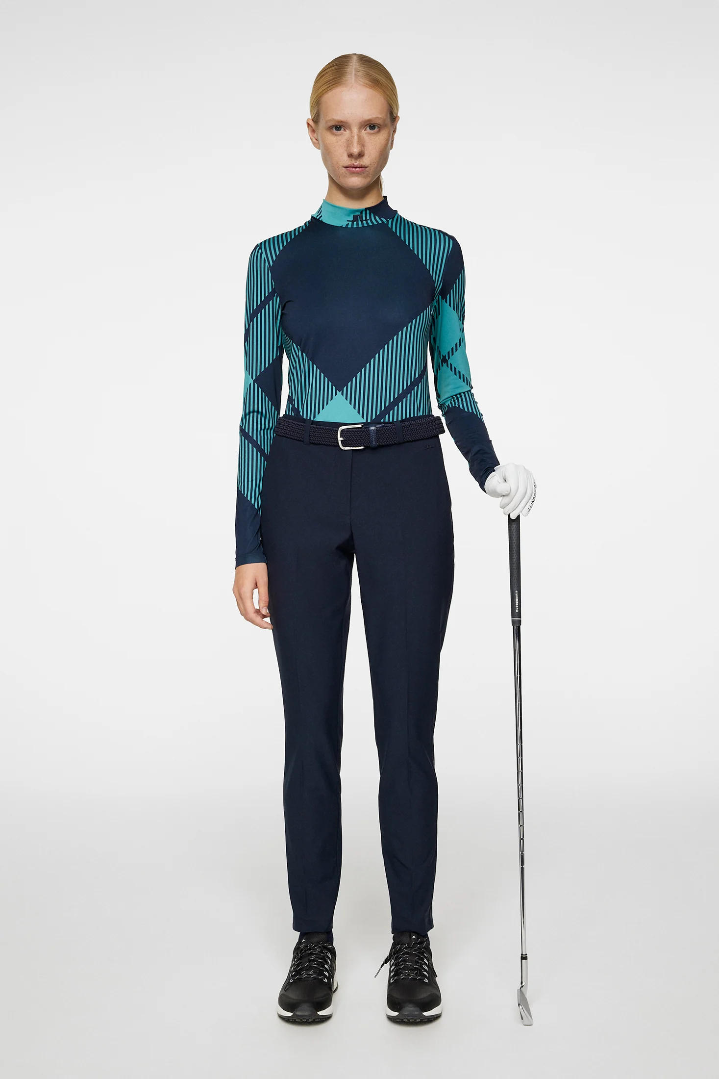 Katena Compression Top / Glenmuir Tartan Teal L - Image 5