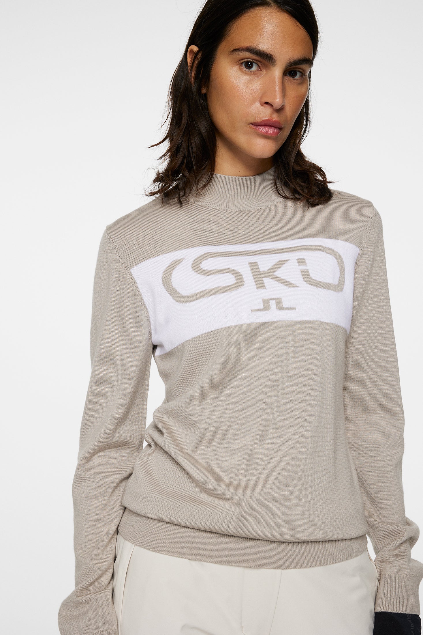 Kelby Knitted Sweater / Moonbeam - Image 5