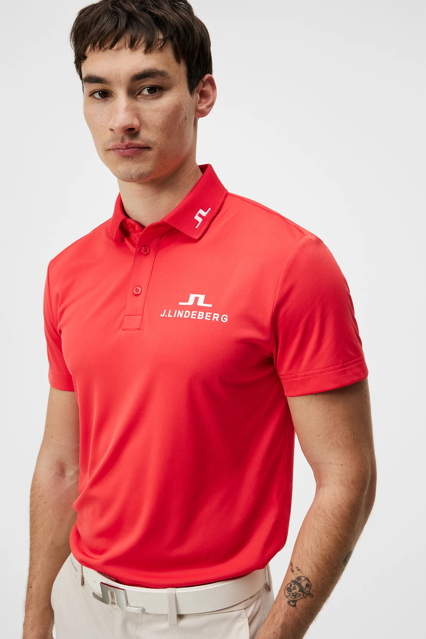KV Tour Solid Golf Polo / Bittersweet - Image 6