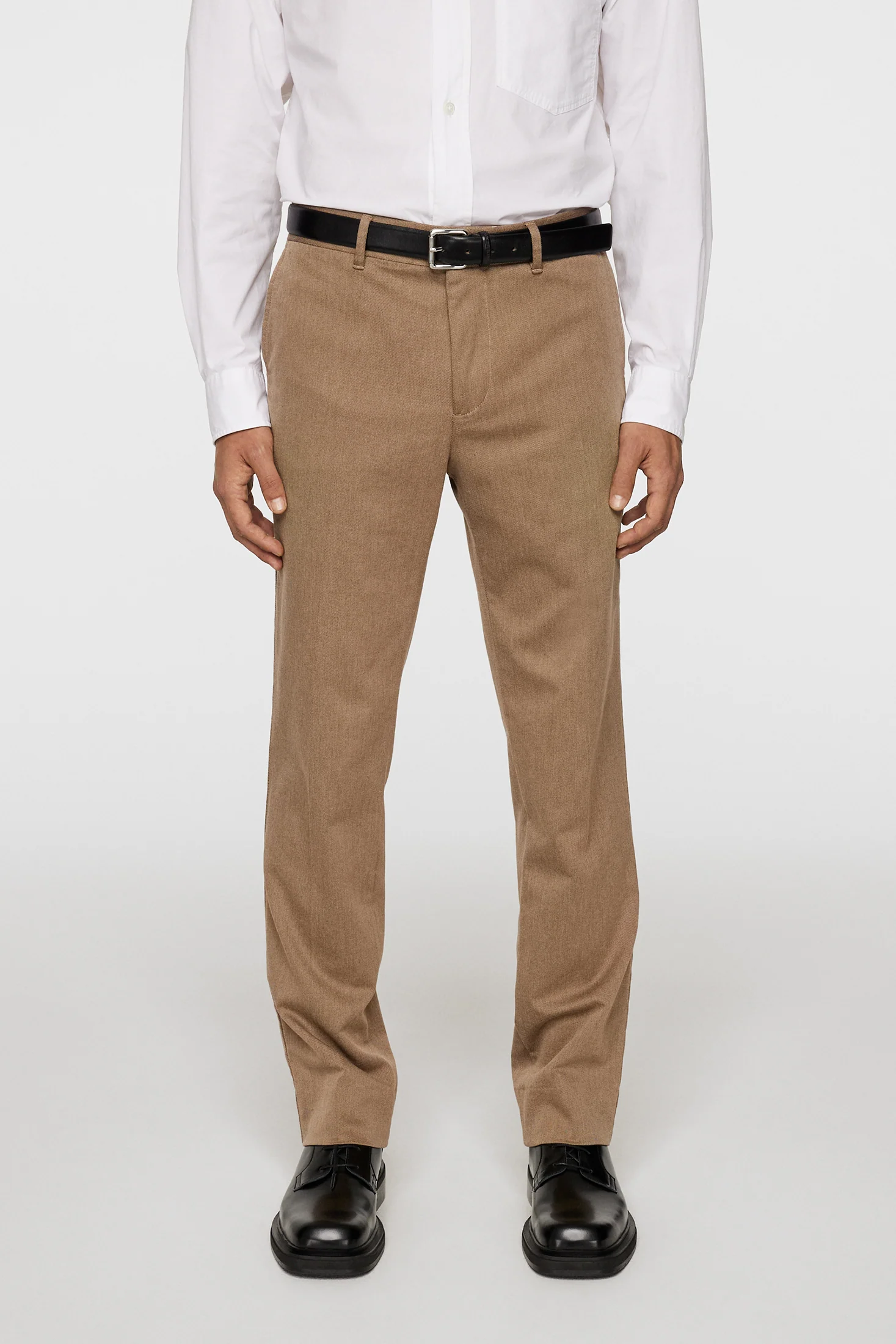 Lois C Flannel Twill Pants / Tiger Brown - Image 2