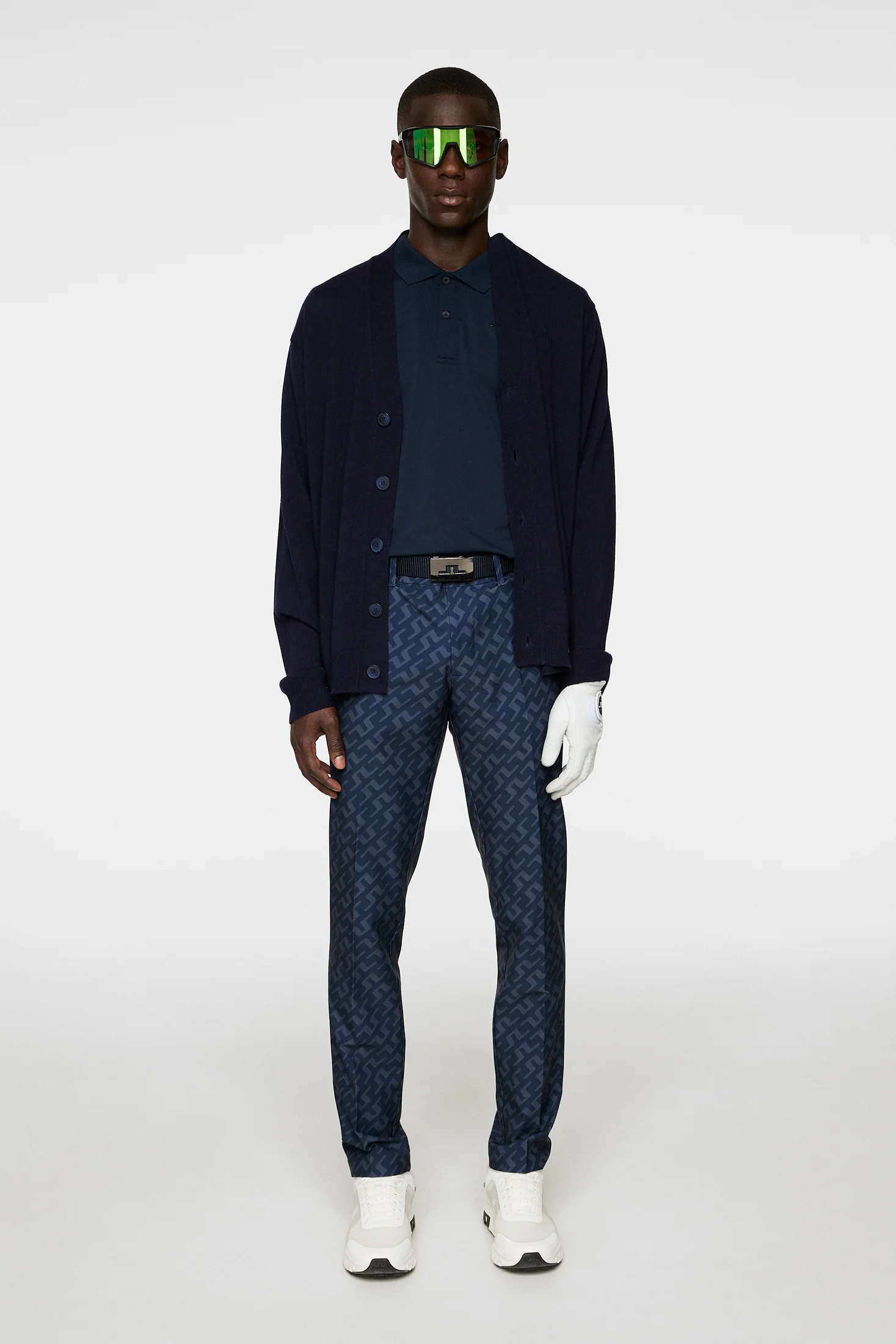 Lucas Knitted Cardigan / JL Navy - Image 4