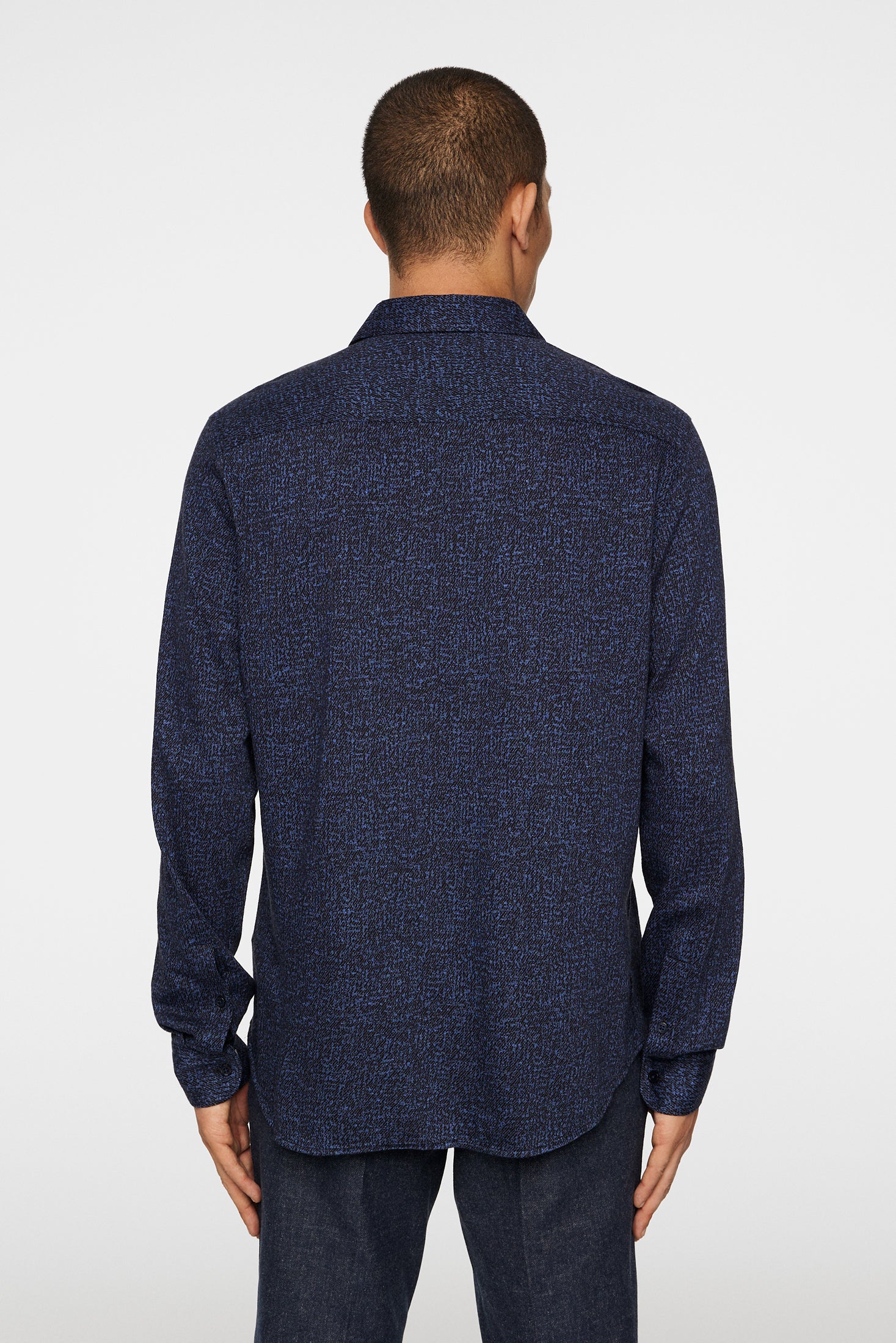 Marlon Jersey Shirt / JL Navy - Image 3