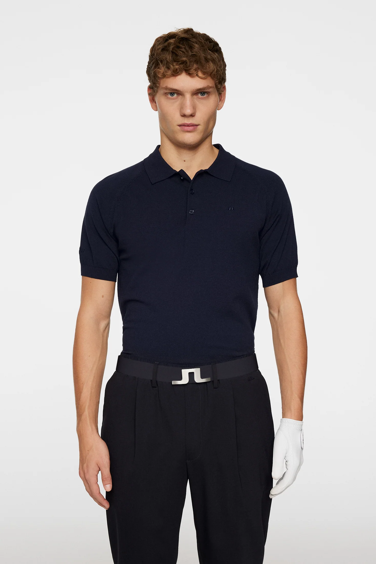 Martin Knit Polo / JL Navy - Image 2