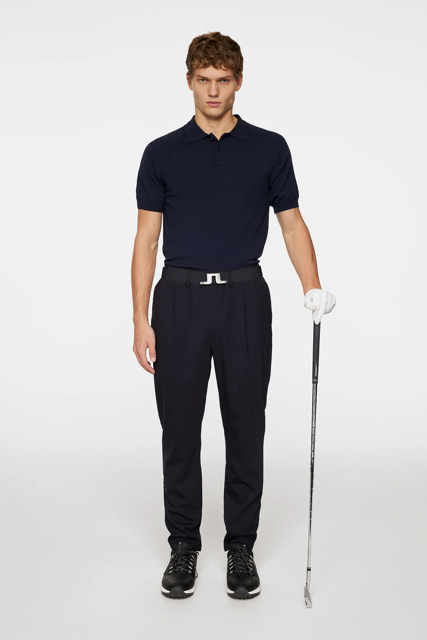 Martin Knit Polo / JL Navy - Image 4