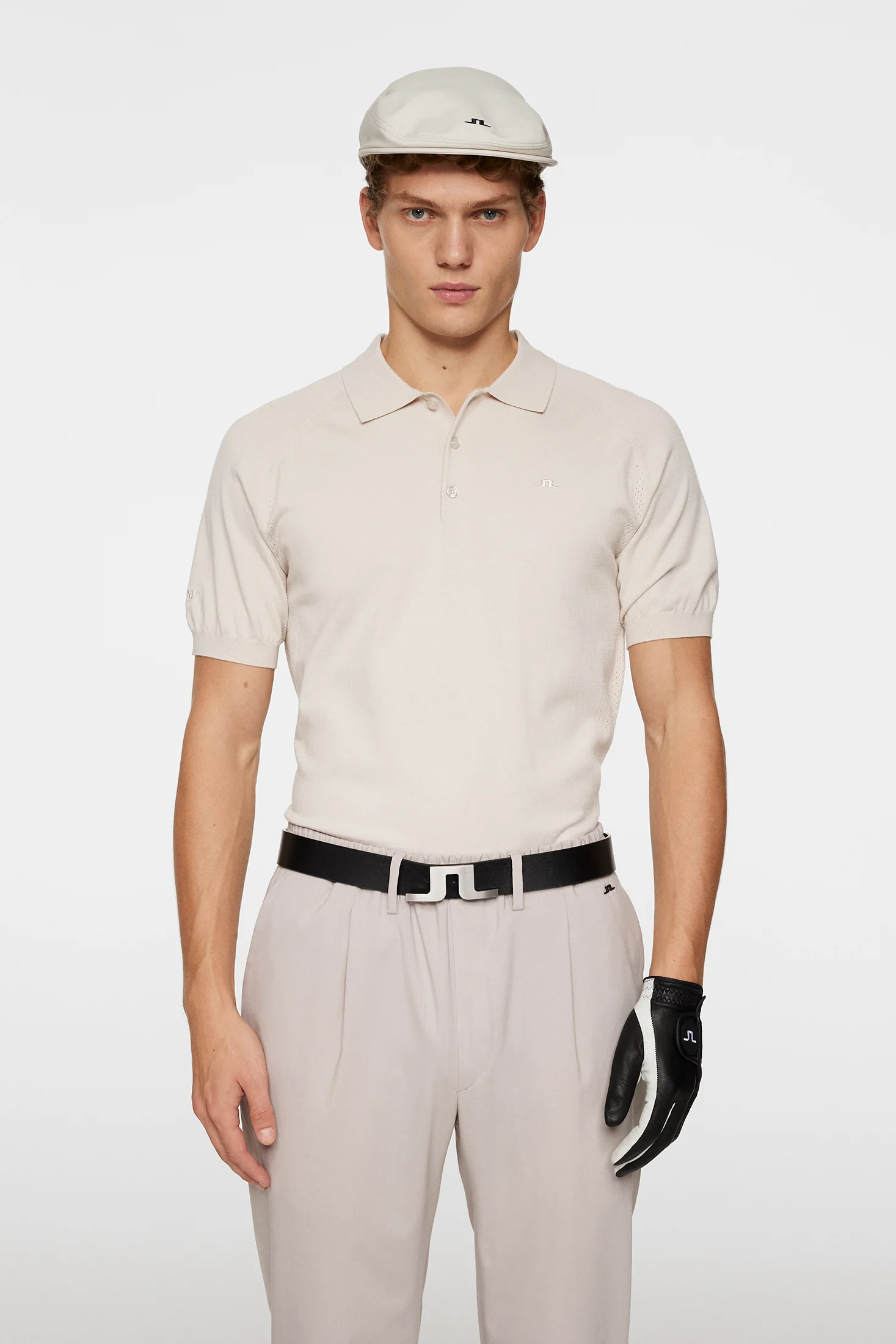 Martin Knit Polo / Moonbeam - Image 2