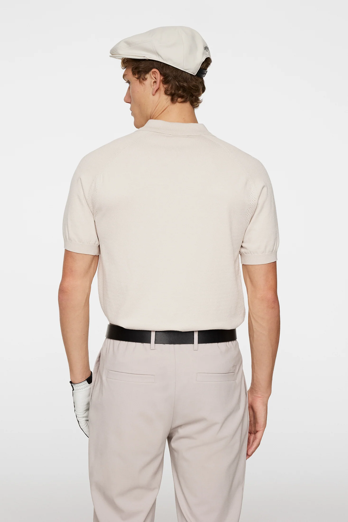 Martin Knit Polo / Moonbeam - Image 3