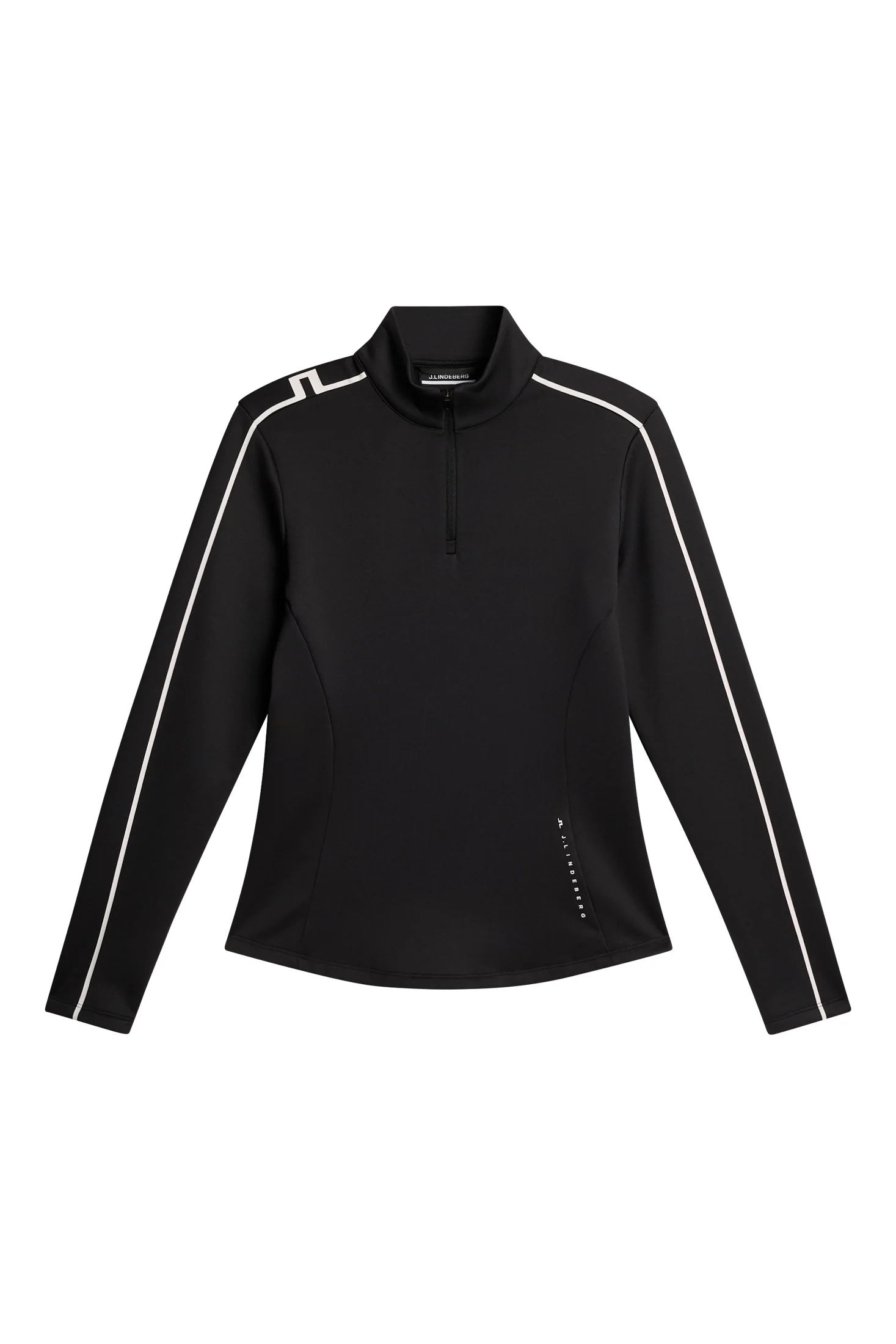 Nefe Quarter Zip Mid Layer / Black