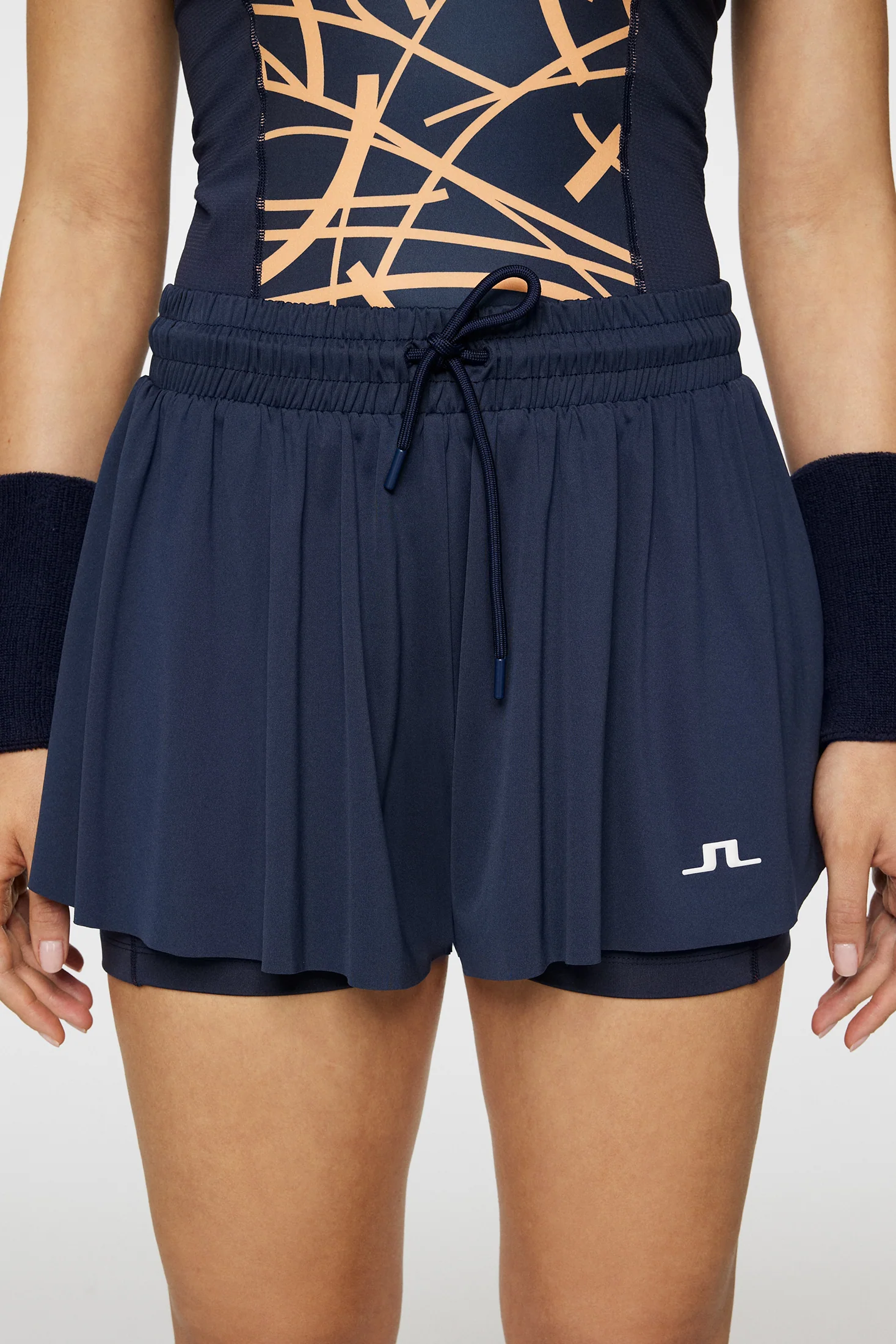 Paulina Jersey Shorts / JL Navy - Image 6