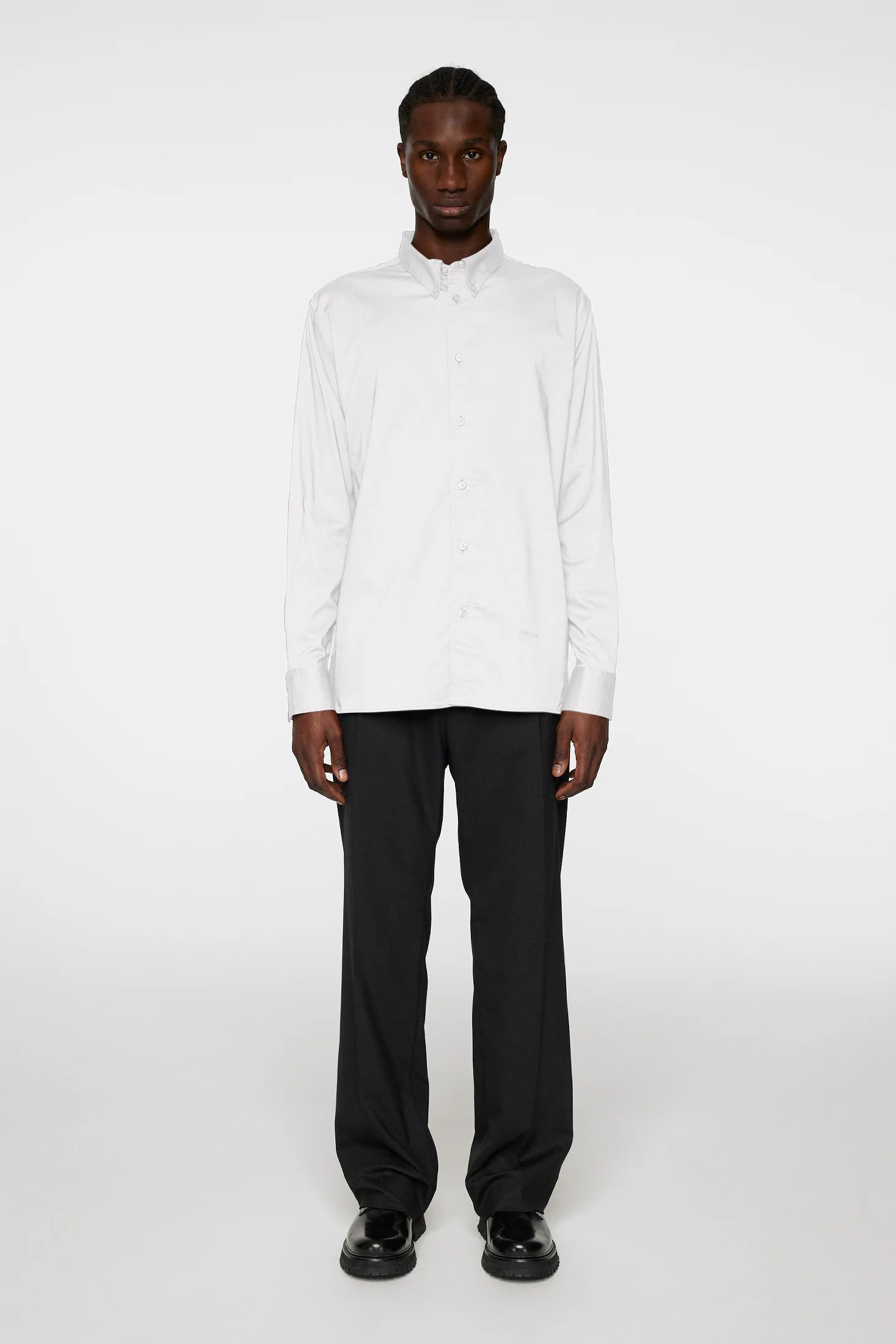 Reg Stretch Oxf Shirt / White - Image 4