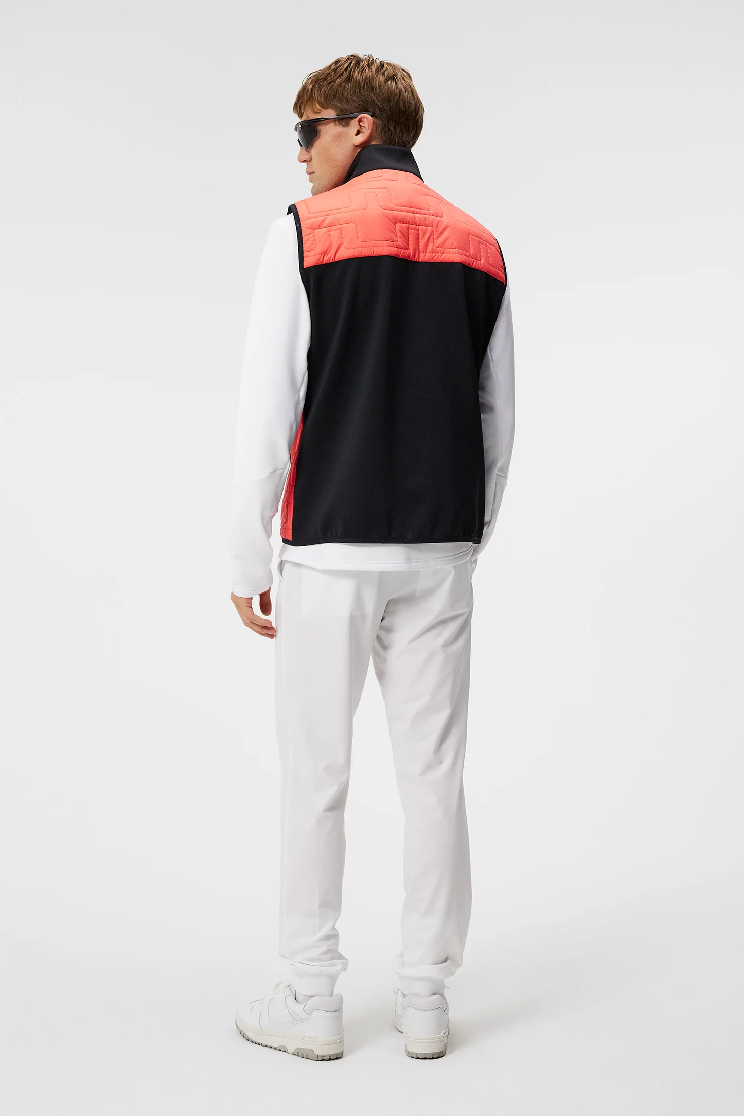Stefano Hybrid Vest / Hot Coral - Image 3