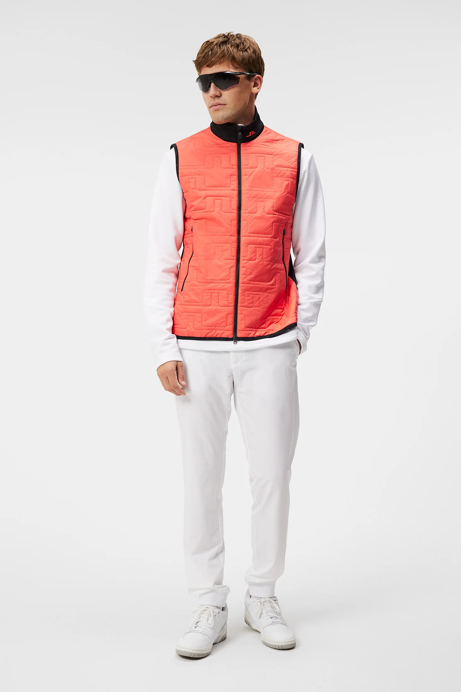 Stefano Hybrid Vest / Hot Coral - Image 4