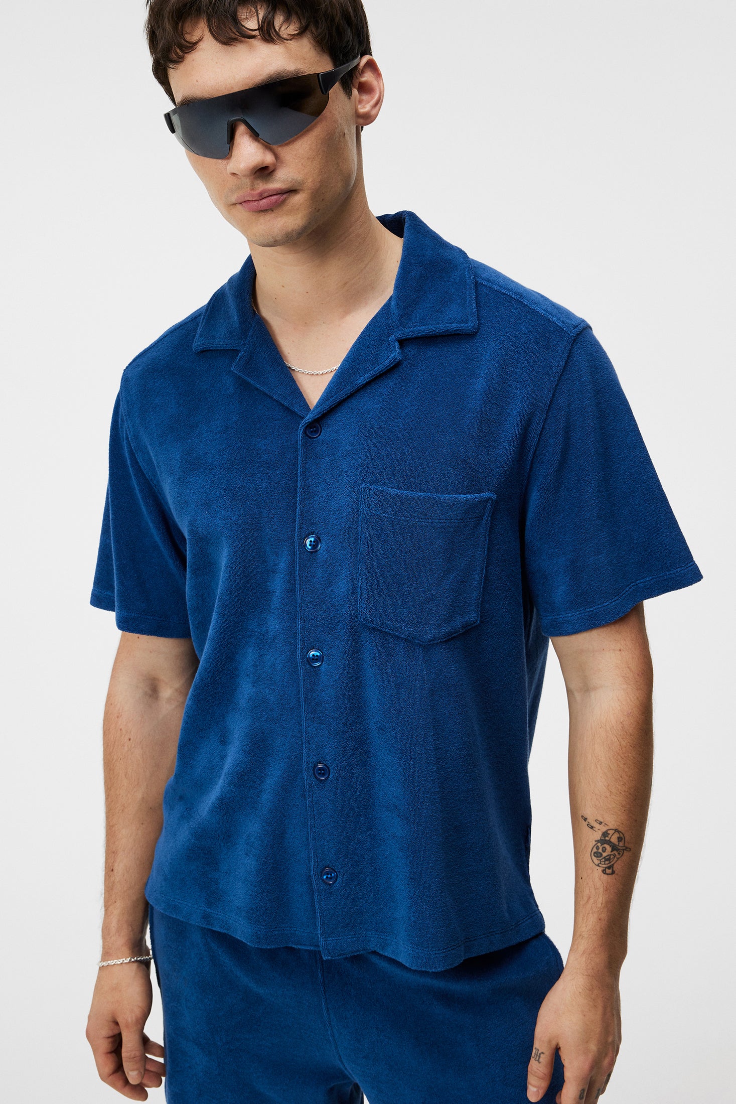 Ted Terry Resort Shirt / Estate Blue - Image 5