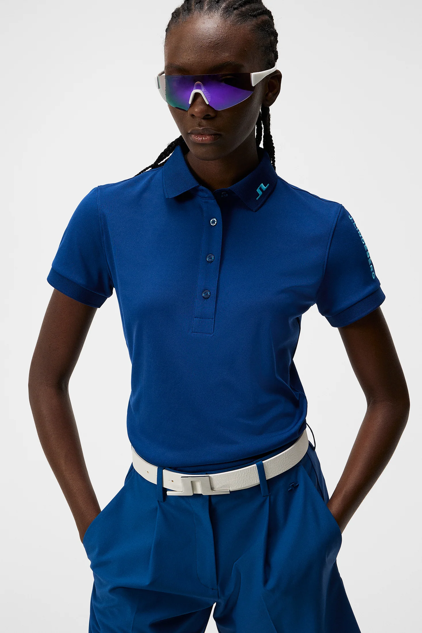 Tour Tech Polo / Estate Blue - Image 5