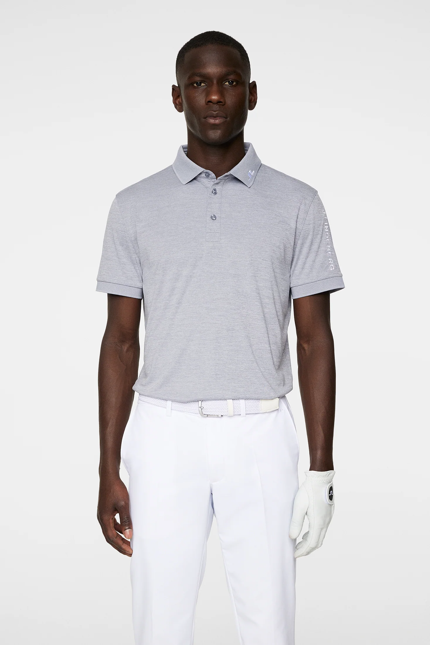 Tour Tech Reg Fit Polo / Medium Grey Melange - Image 2