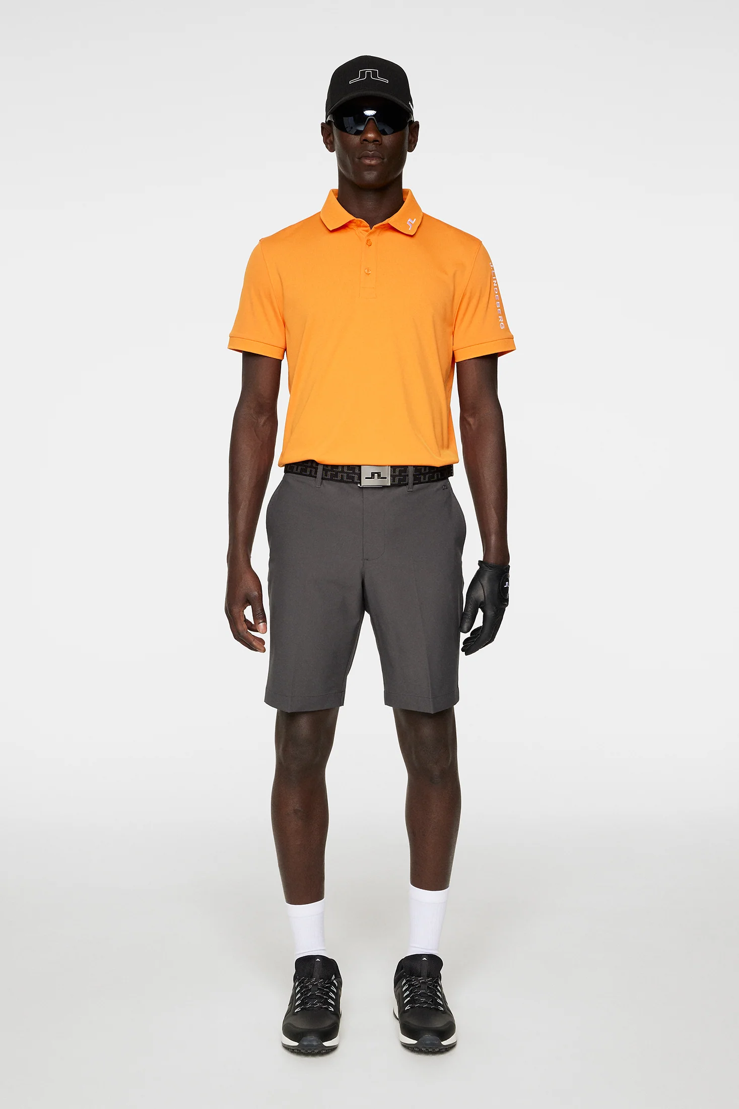 Tour Tech Slim Fit Polo / Persimmon Orange - Image 4