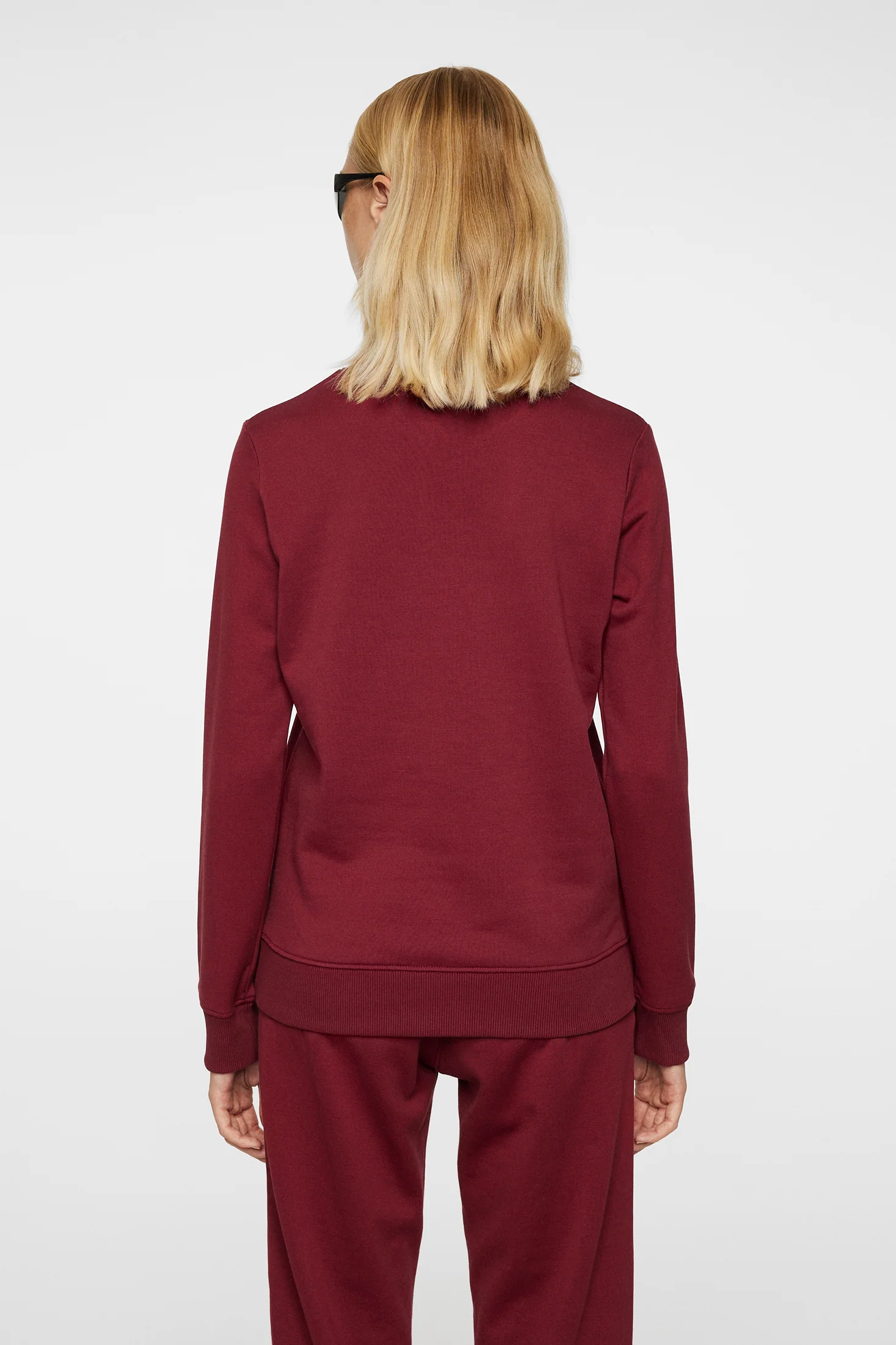 W Alpha Crew Neck / Cabernet - Image 3