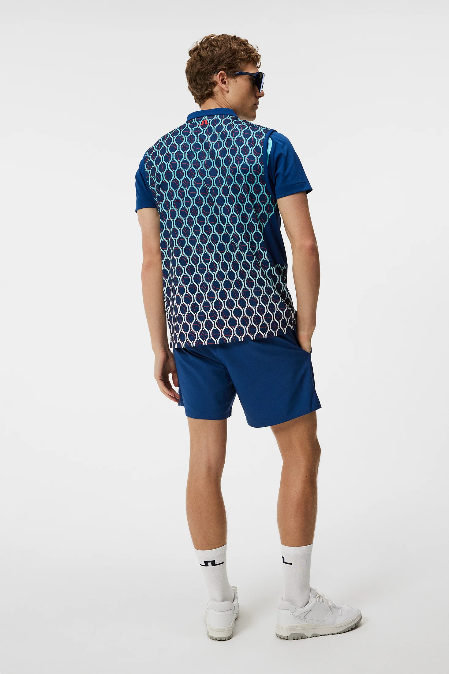 Wesley Print Vest / Racket Fade Estate - Image 3