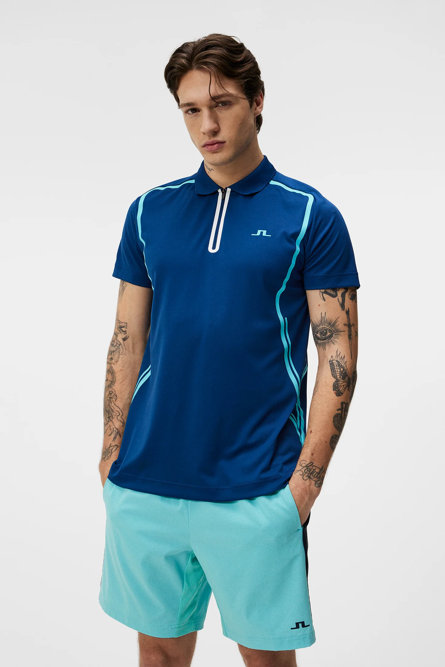 Weston Regular Fit Polo / Estate Blue - Image 2