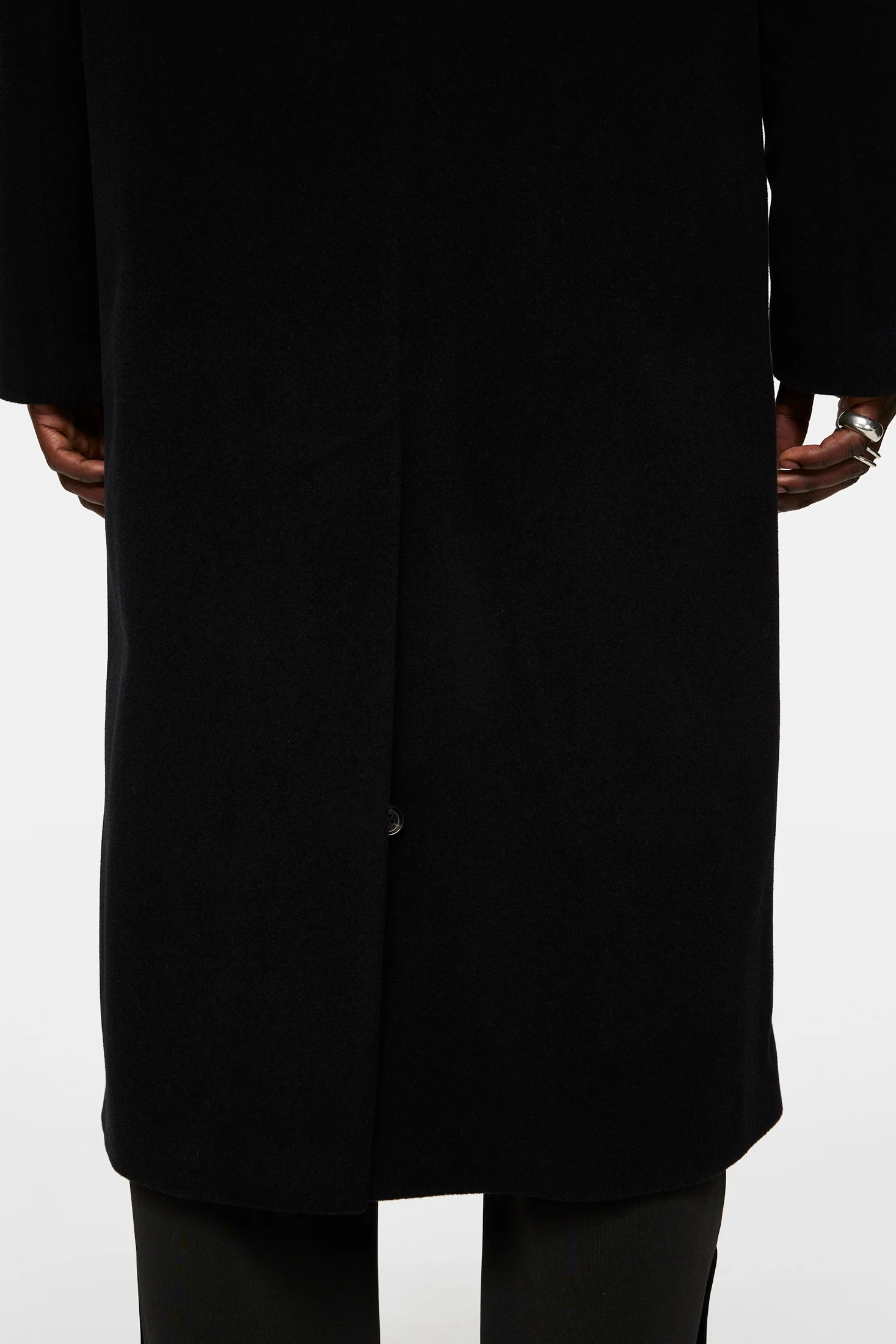 Willy Wool Coat / Black - Image 7